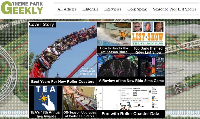 Theme Park Geekly Issue 5 – Top Dark Rides, New Coaster Game, & More