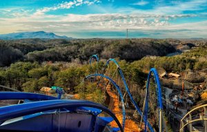 Wild Eagle Lift Hill - Dollywood