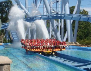 Griffon's Splash Finale - Busch Gardens Williamsburg