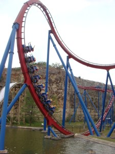 Krypton Coaster - Six Flags Fiesta Texas - Cobra Roll