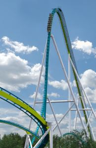 Fury 325 - First Drop - Carowinds 2015 Giga Roller Coaster